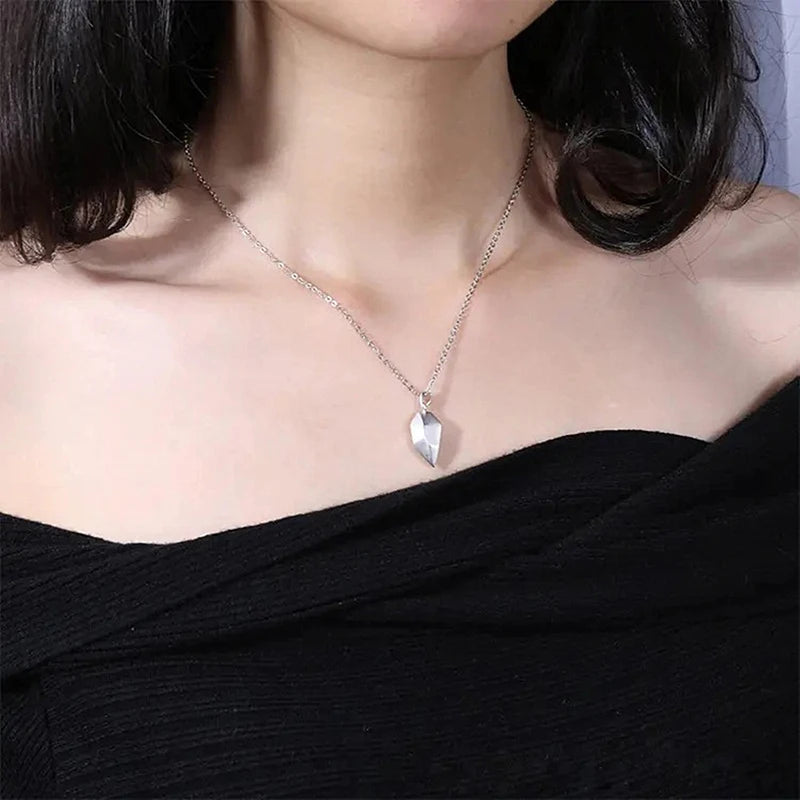 Collares Besties de Corazón Magnético para 2