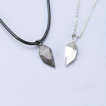 Collares Besties de Corazón Magnético para 2