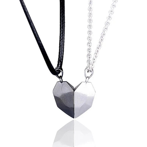 Collares Besties de Corazón Magnético para 2