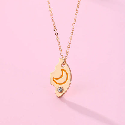 Collares Best Friends de Sol, Luna y Estrella para 3 Personas