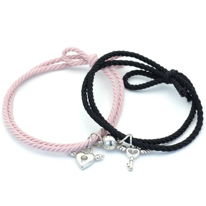 Pulseras "Llave de mi corazón" para 2
