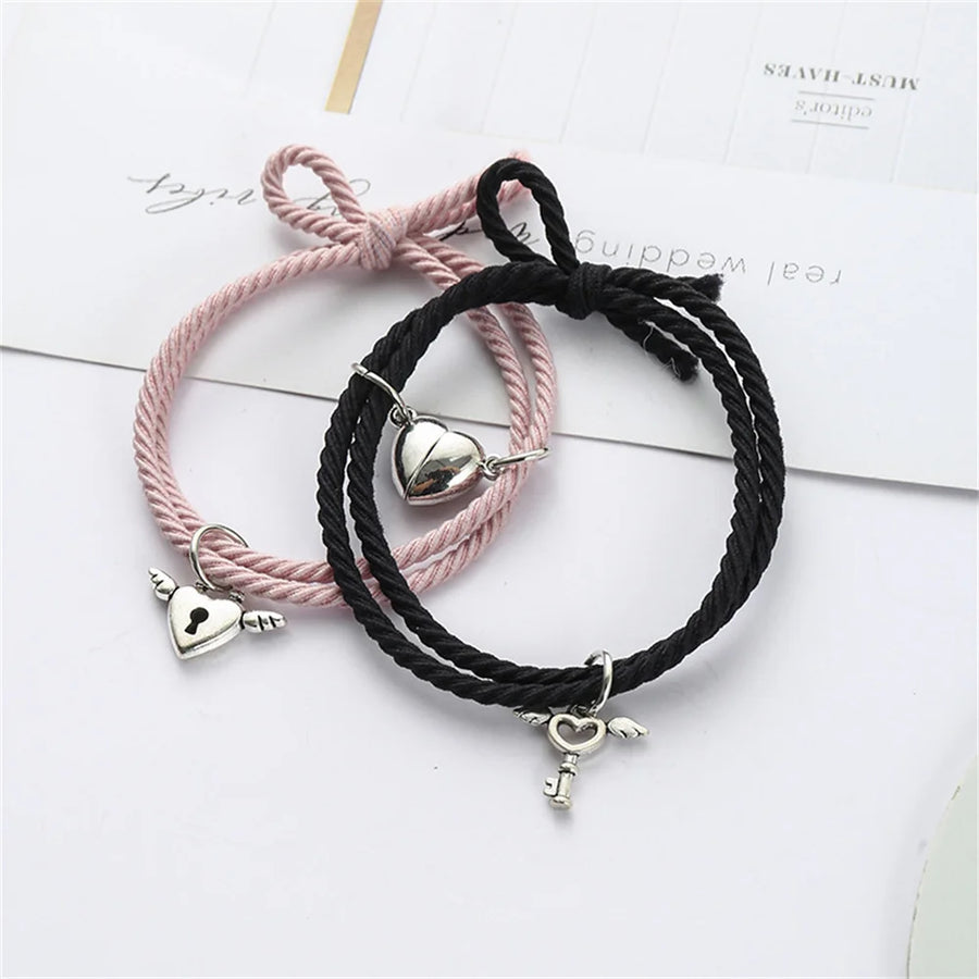 Pulseras "Llave de mi corazón" para 2